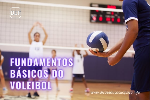 Fundamentos Básicos do Voleibol Dicas Educação Física