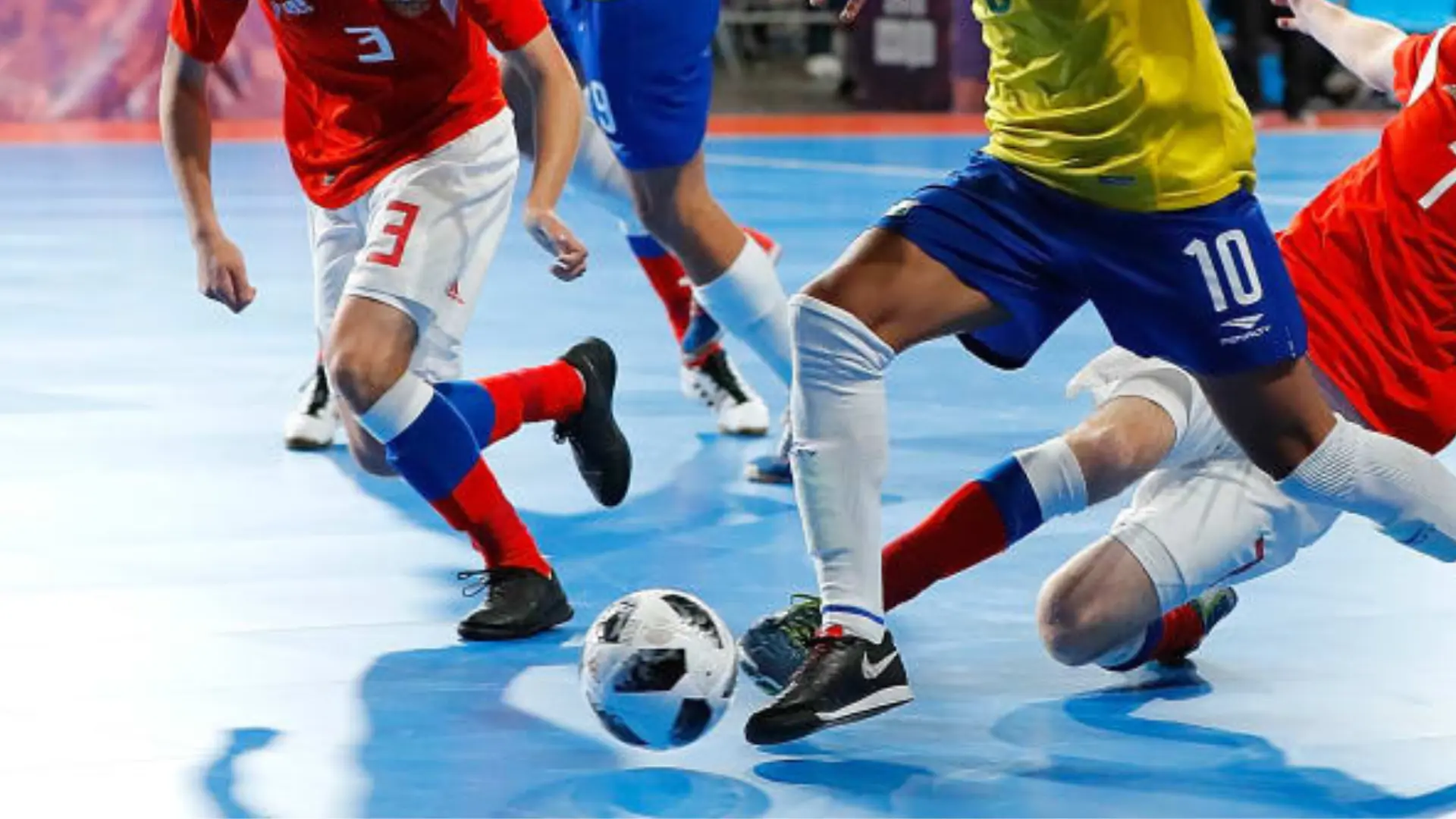 O carrinho no Futsal